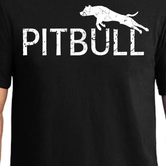 Pitbull Dog Logo Pajama Set