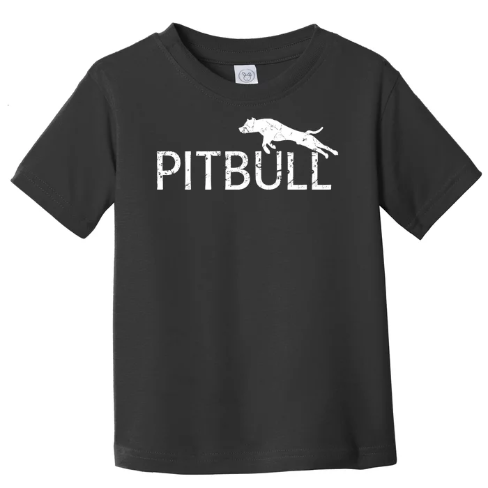 Pitbull Dog Logo Toddler T-Shirt