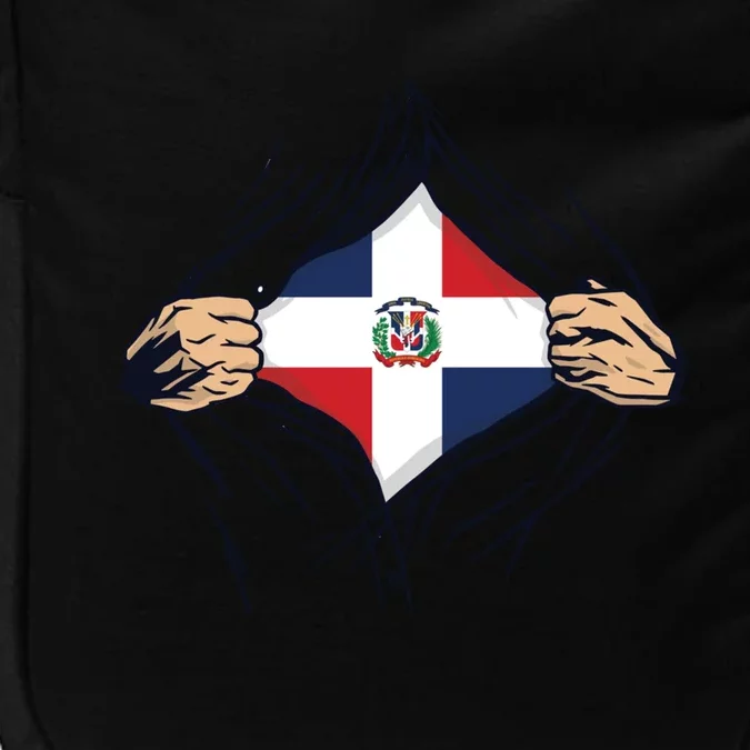 Proud Dominican Love Dominican Republic Flag Country Nation Great Gift Impact Tech Backpack