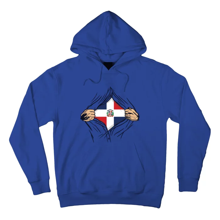 Proud Dominican Love Dominican Republic Flag Country Nation Great Gift Hoodie