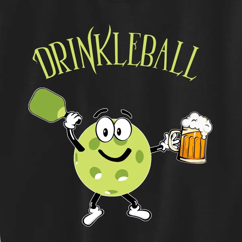 Pickleball Drinkleball LQT Kids Sweatshirt