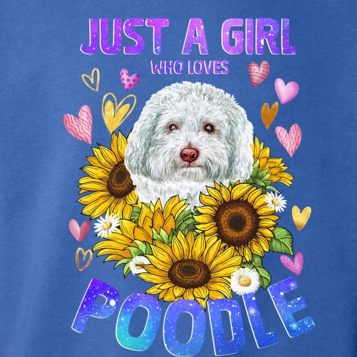 Poodle Dog Lover Funny Cute Puppy Cool Gift Toddler Hoodie