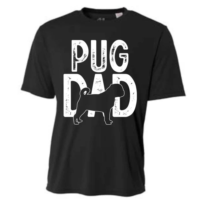 Pug Dog Lover Funny Cute Puppy Dad Father Funny Gift Cooling Performance Crew T-Shirt