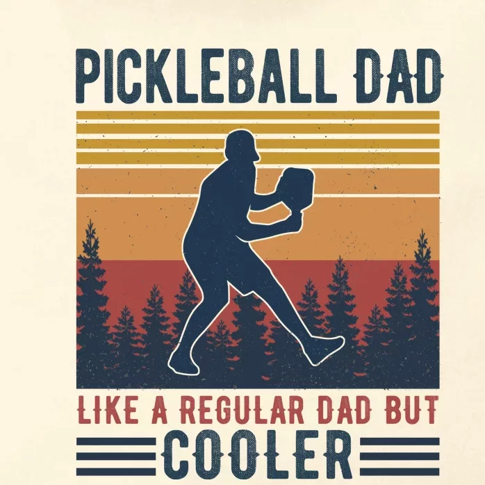 Pickleball Dad Like A Regular Dad Zip Tote Bag