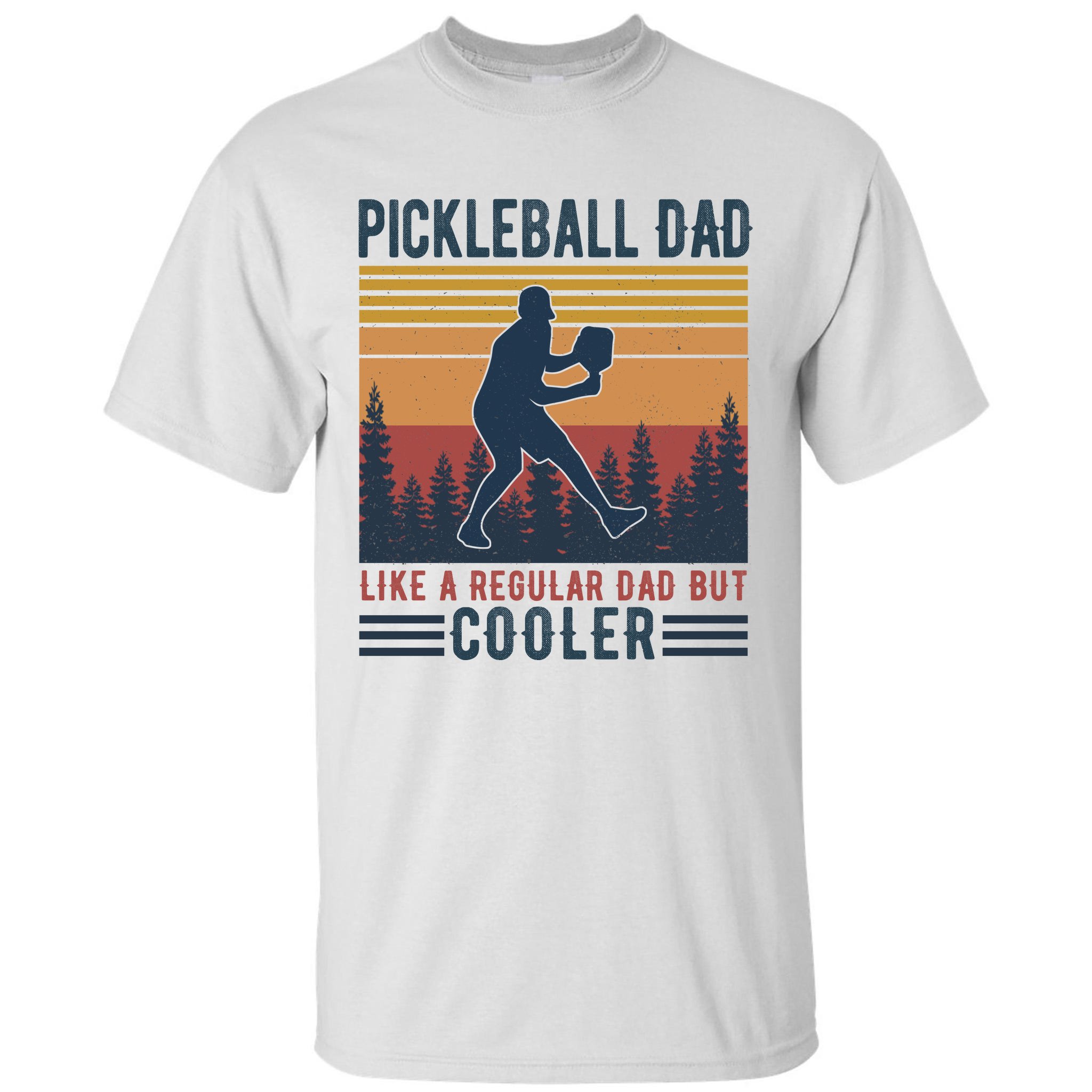 Pickleball Dad Like A Regular Dad Tall T-Shirt | TeeShirtPalace