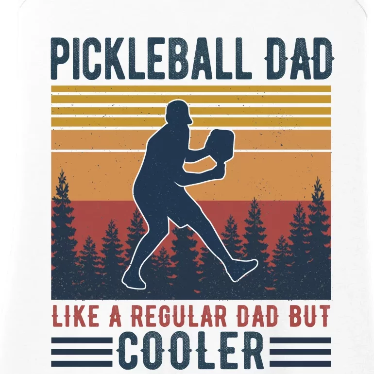 Pickleball Dad Like A Regular Dad Ladies Essential Tank