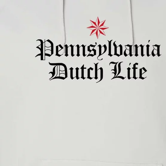 Pennsylvania Dutch Life Hex Sign Performance Fleece Hoodie