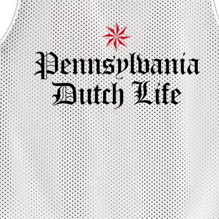 Pennsylvania Dutch Life Hex Sign Mesh Reversible Basketball Jersey Tank