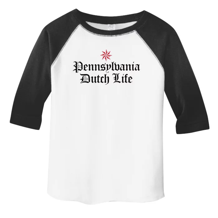 Pennsylvania Dutch Life Hex Sign Toddler Fine Jersey T-Shirt