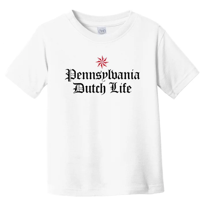 Pennsylvania Dutch Life Hex Sign Toddler T-Shirt