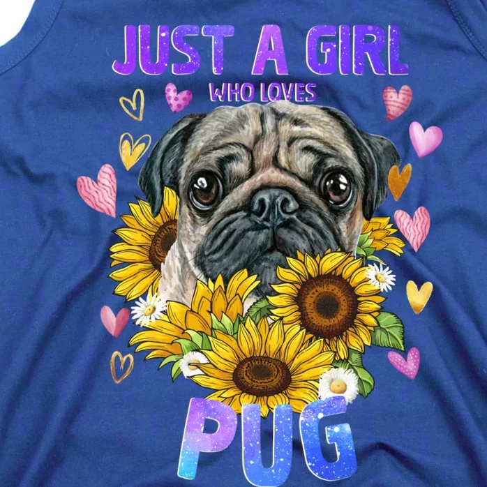 Pug Dog Lover Funny Cute Puppy Cute Gift Tank Top