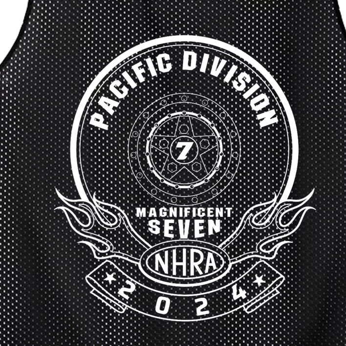 Pacific Division Logo Mesh Reversible Basketball Jersey Tank