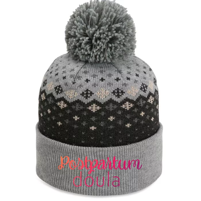 Postpartum Doula Labor Coach Birth Companion Labor Pregnancy Meaningful Gift The Baniff Cuffed Pom Beanie