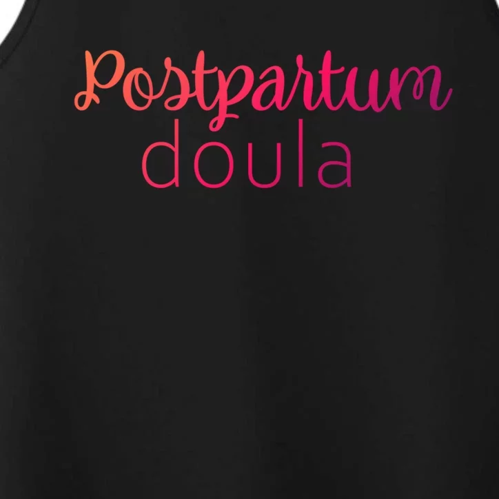 Postpartum Doula Labor Coach Birth Companion Labor Pregnancy Meaningful Gift Performance Tank