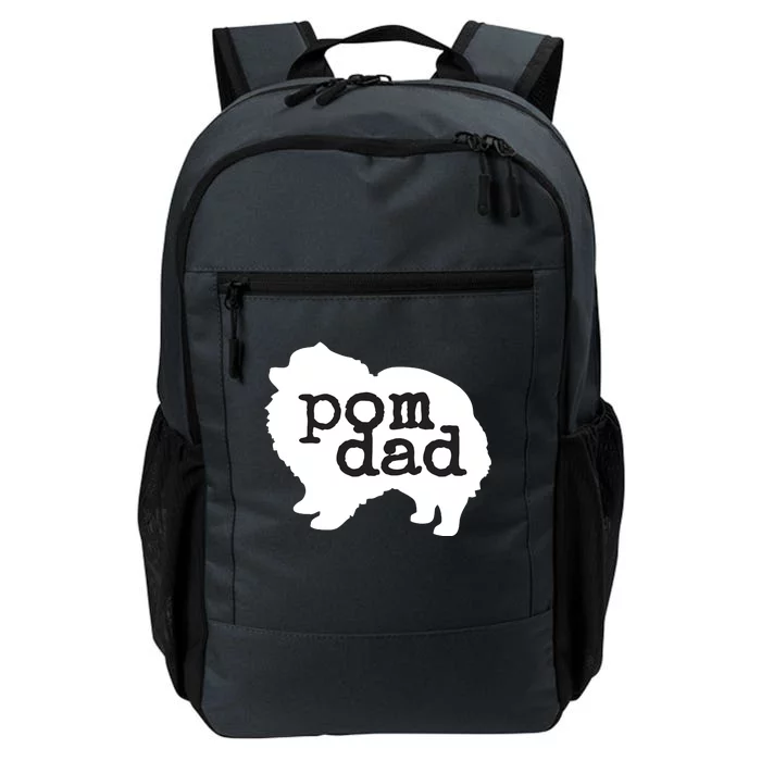 Pomeranian Dog Lover Pom Dad Daily Commute Backpack