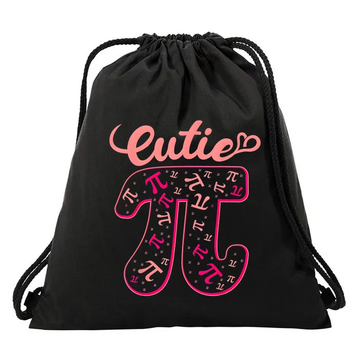 Pi Day Math Teacher Cutie Pi Drawstring Bag