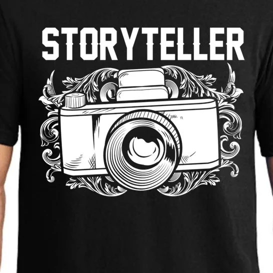 Photography Day Meaningful Gift Camera Photographer Storyteller Great Gift Pajama Set