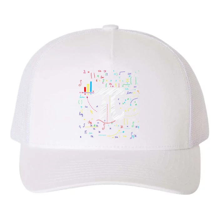 Pi Day Math Equation Math Teacher Student Geek Yupoong Adult 5-Panel Trucker Hat