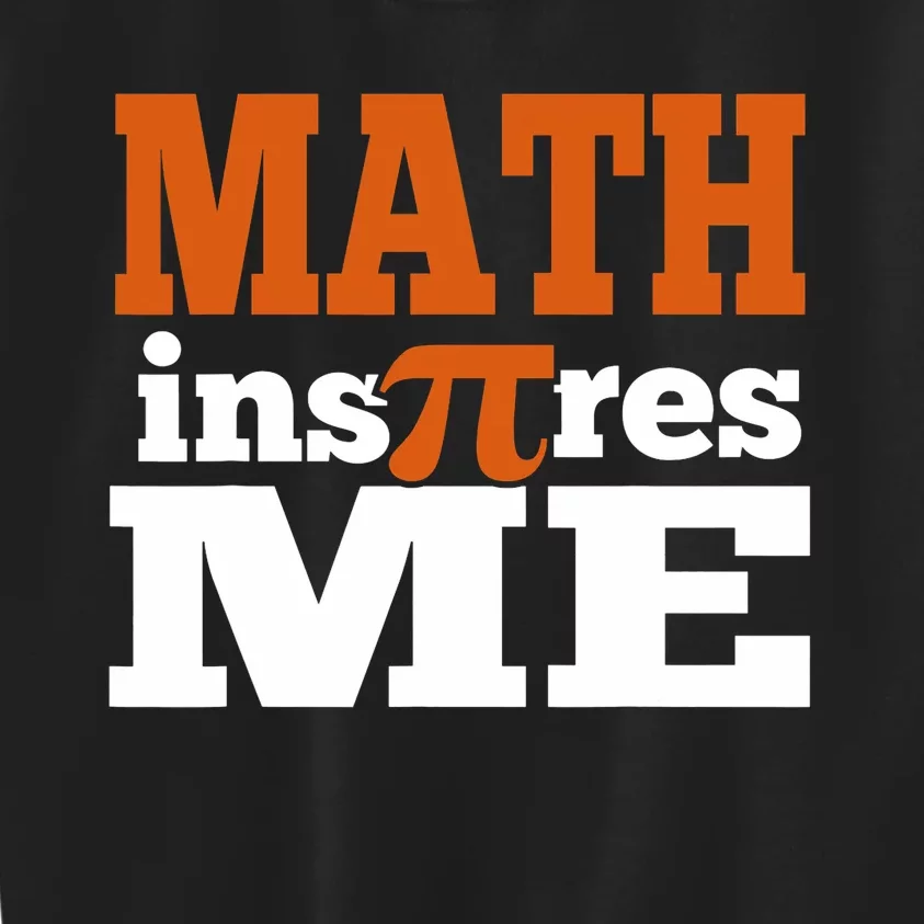 Pi Day Math Teacher Gift Funny Kids Sweatshirt