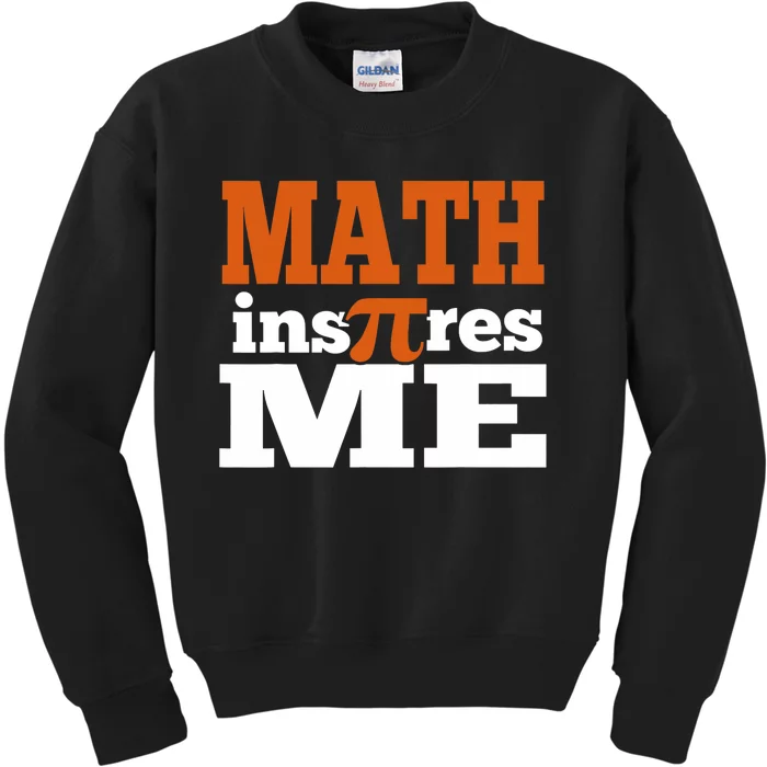 Pi Day Math Teacher Gift Funny Kids Sweatshirt