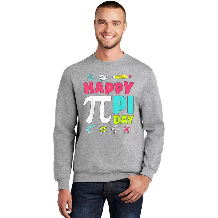 Pi Day Math Tee for Student & Teachers Graphic Tall Sweatshirt