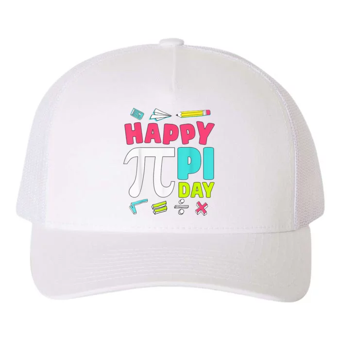 Pi Day Math Tee for Student & Teachers Graphic Yupoong Adult 5-Panel Trucker Hat