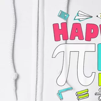 Pi Day Math Tee for Student & Teachers Graphic Full Zip Hoodie