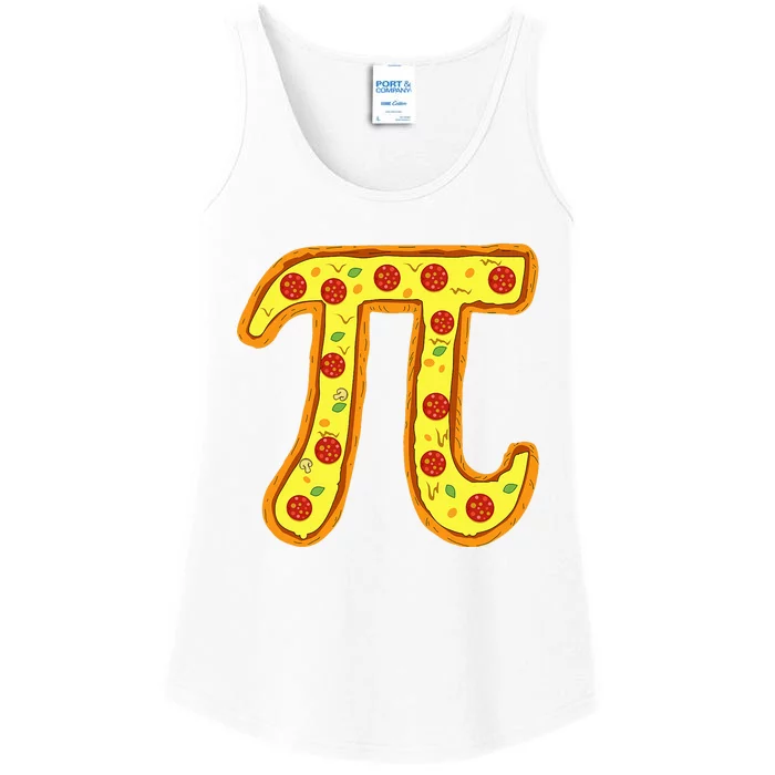 Pi Day Math Teacher Gift Funny pi day lover Ladies Essential Tank