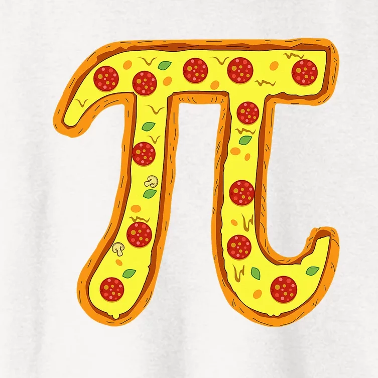 Pi Day Math Teacher Gift Funny pi day lover Women's Crop Top Tee