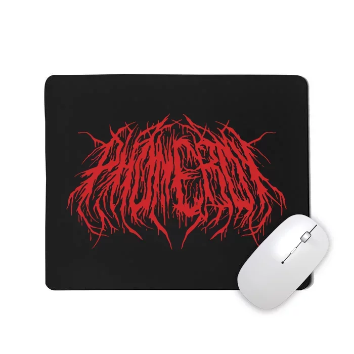 Phoneboy Death Metal Logo Mousepad