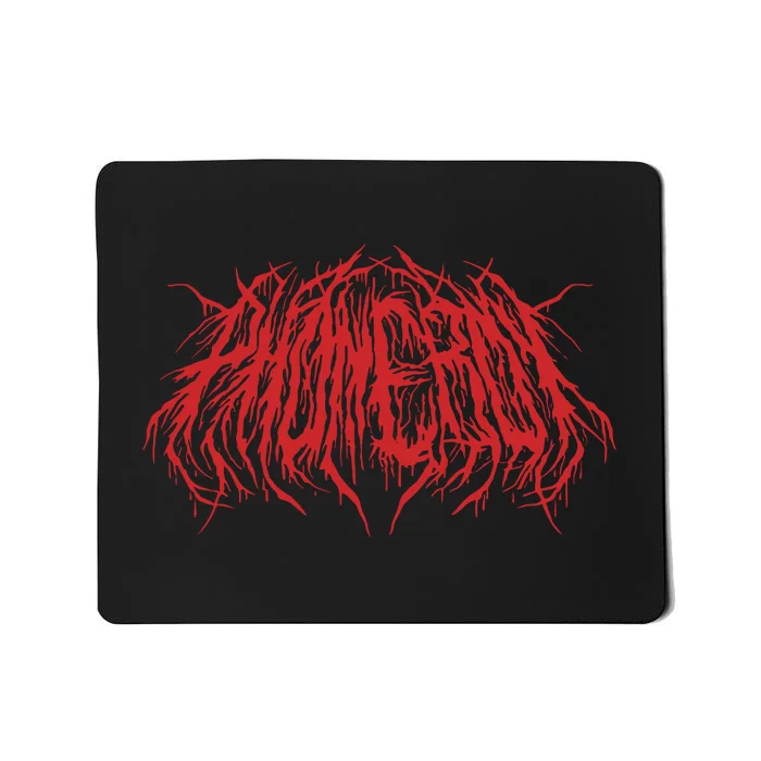 Phoneboy Death Metal Logo Mousepad