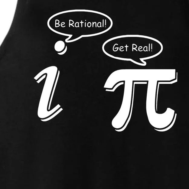 Pi Day Math Teacher Funny Ladies Tri-Blend Wicking Tank