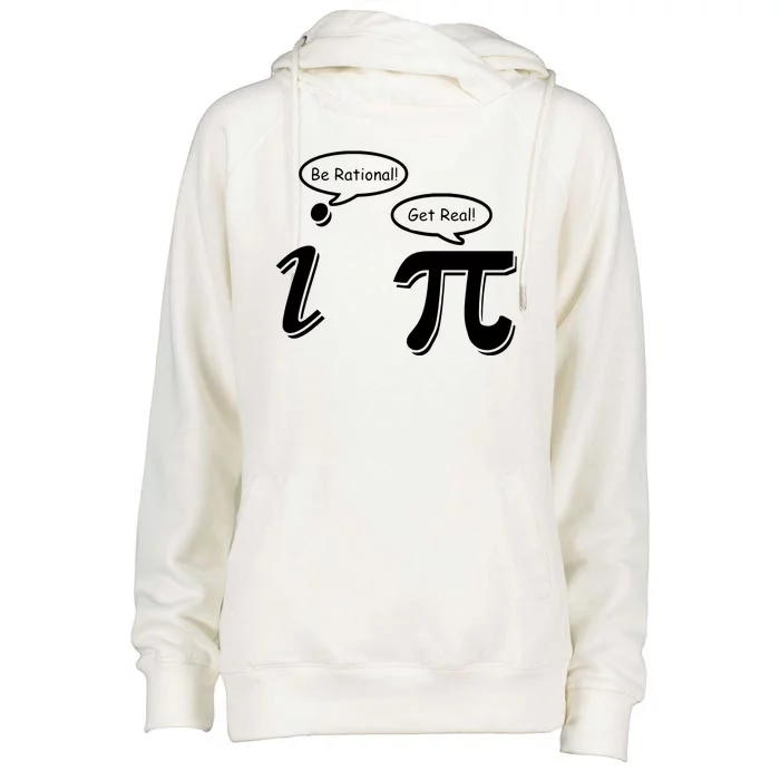 Pi Day Math Teacher Funny Womens Funnel Neck Pullover Hood