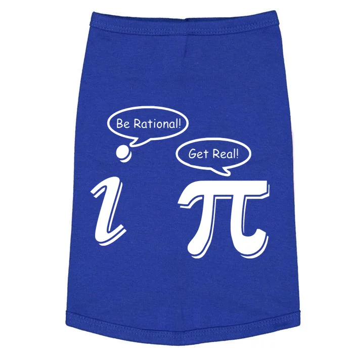 Pi Day Math Teacher Funny Doggie Tank