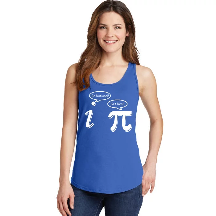 Pi Day Math Teacher Funny Ladies Essential Tank