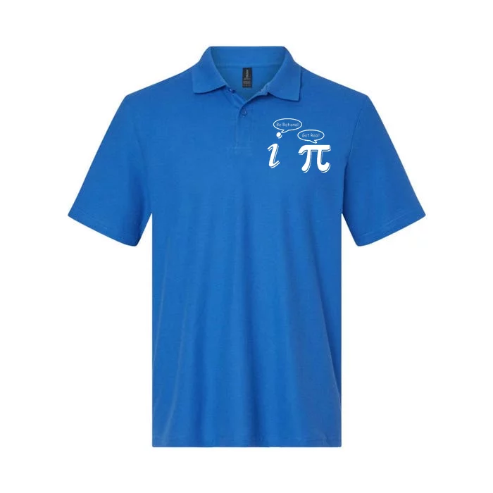 Pi Day Math Teacher Funny Softstyle Adult Sport Polo