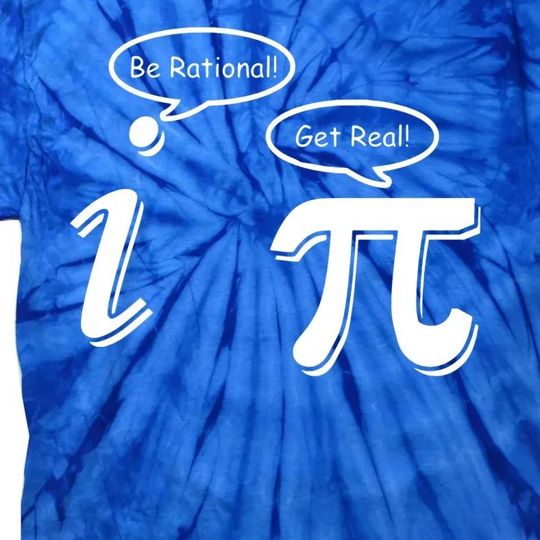 Pi Day Math Teacher Funny Tie-Dye T-Shirt