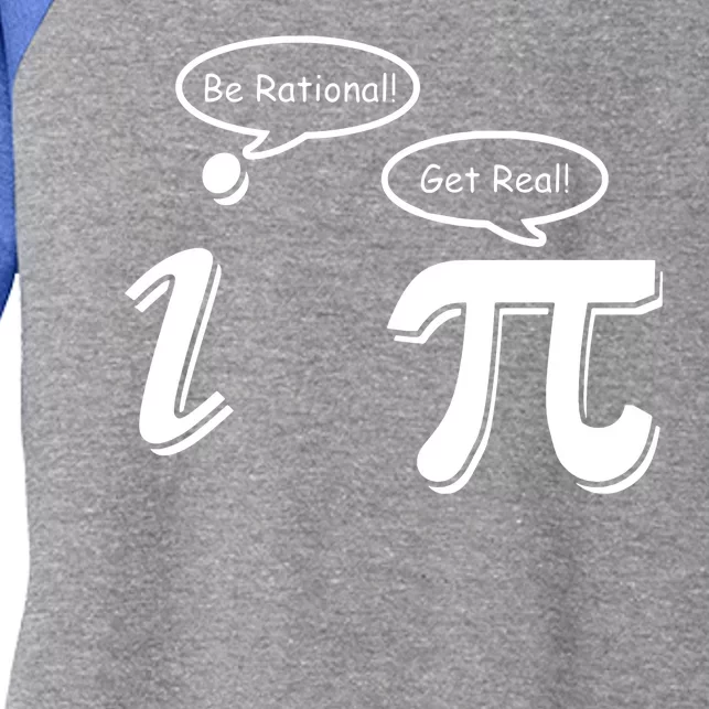 Pi Day Math Teacher Funny Women's Tri-Blend 3/4-Sleeve Raglan Shirt