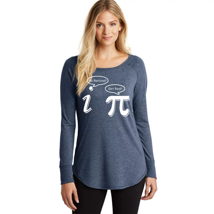 Pi Day Math Teacher Funny Women's Perfect Tri Tunic Long Sleeve Shirt