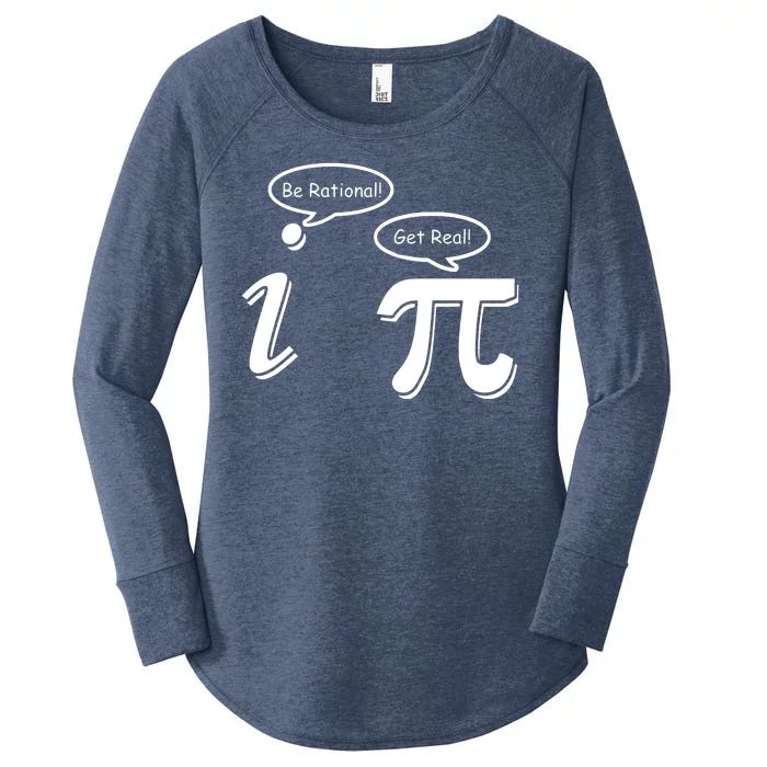 Pi Day Math Teacher Funny Women's Perfect Tri Tunic Long Sleeve Shirt