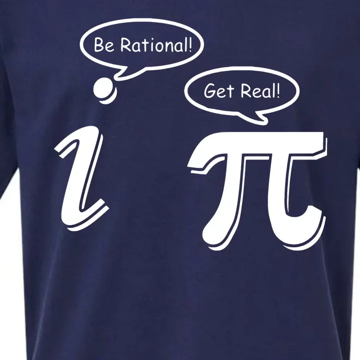 Pi Day Math Teacher Funny Sueded Cloud Jersey T-Shirt