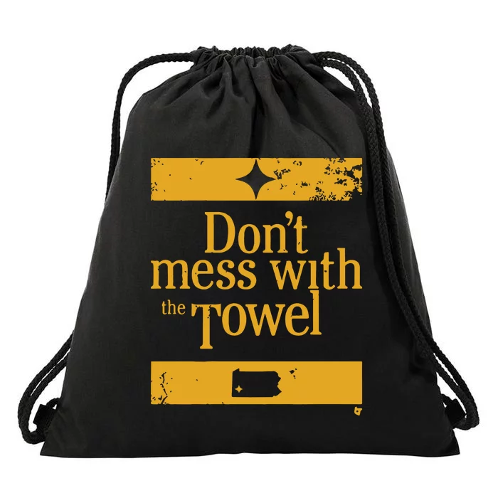 Pittsburgh Don’T Mess With The Towel Drawstring Bag