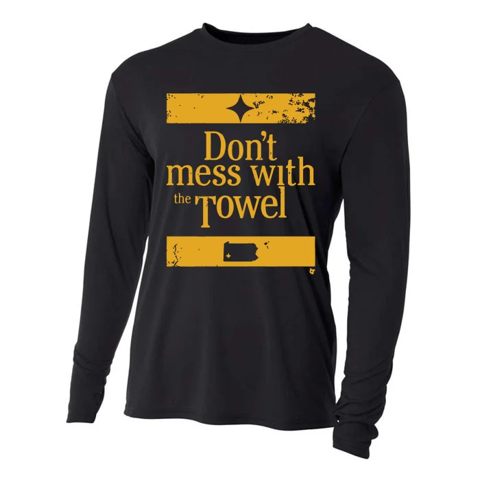 Pittsburgh Don’T Mess With The Towel Cooling Performance Long Sleeve Crew