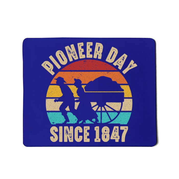 Pioneer Day Mormon Costume Utah Pioneer History Gift Mousepad