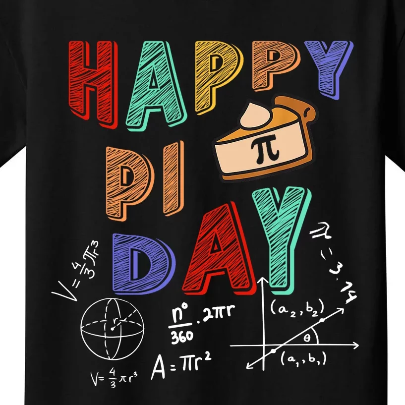 Pi Day March 14 Math Gift For Lover Kids T-Shirt