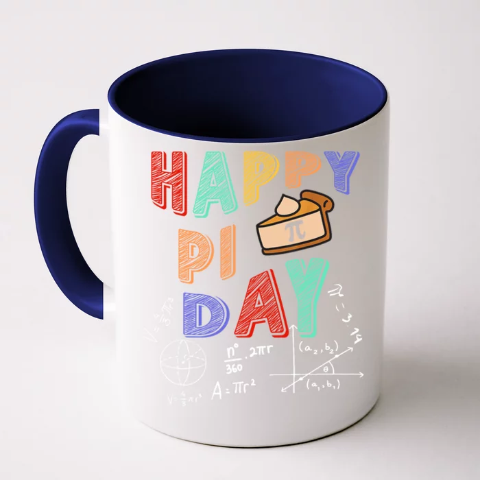 Pi Day March 14 Math Gift For Lover Front & Back Coffee Mug