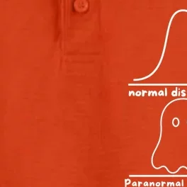 Paranormal Distribution Math Statistics Funny Ghost Math Great Gift Dry Zone Grid Performance Polo