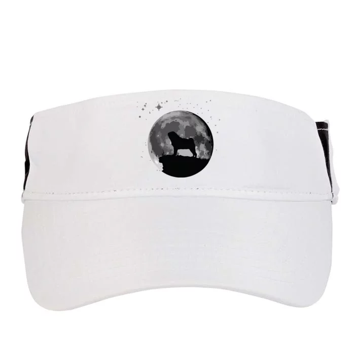 Pug Dog Moon Adult Drive Performance Visor