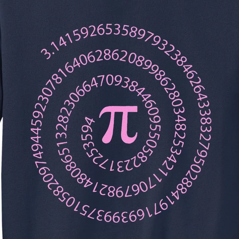 Pi Day Mathematics Math Statistics Engineer Pink Women's Pi Sweatshirt