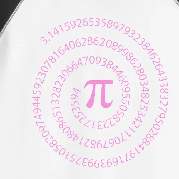 Pi Day Mathematics Math Statistics Engineer Pink Women's Pi Toddler Fine Jersey T-Shirt